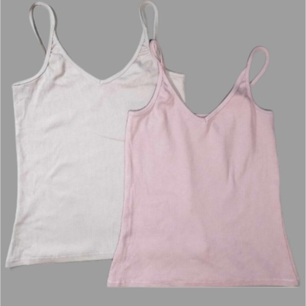 Revamped Tanks 95% cotton 5% spandex‎ size large EUC